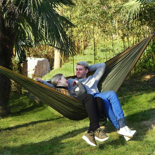 Greitai supakuojamas hamakas – užima mažai vietos