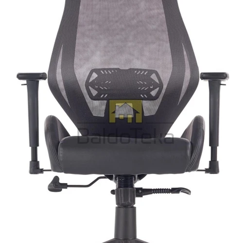 Patogi kėdė su 120 kg apkrova, reguliuojami porankiai