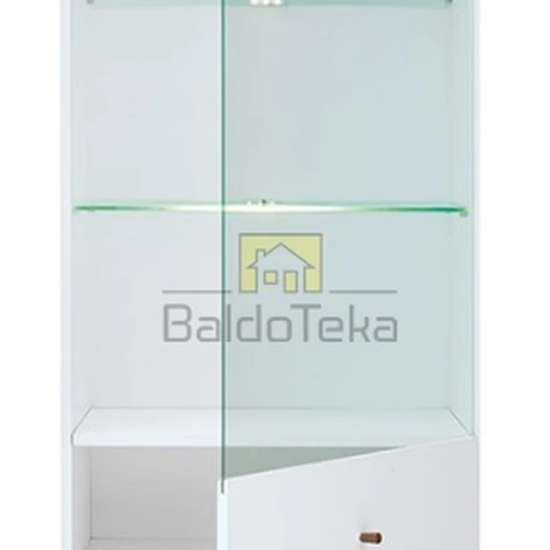 Balta matinė spinta su auksiniu maumedžiu Sibiu