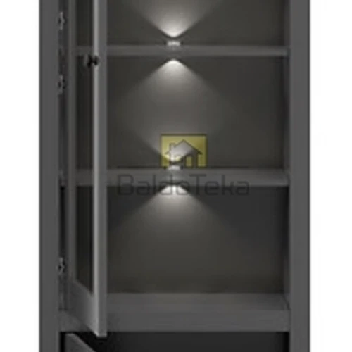 Plati spinta su universaliu montavimu ir LED apšvietimu