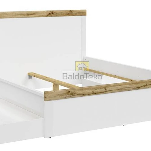 Platus 169x204,5 cm lovos rėmas su stalčiais po lova