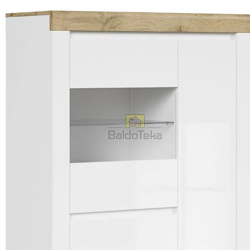 Spinta su pasirenkamu apšvietimu ir moderniu dizainu