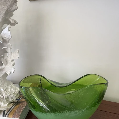 Dekoracinis stiklo indas vazonas ART