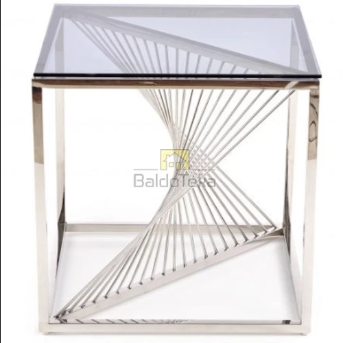 Kompaktiškas ir stilingas stalelis 55x55x55 cm