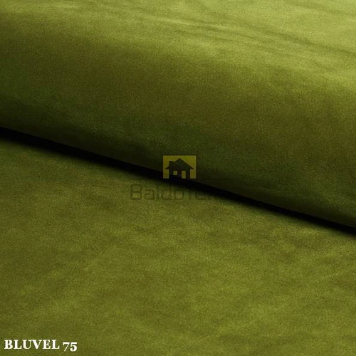 Moderni sofos pagalvė su aksominiu audiniu ir medinėmis kojelėmis