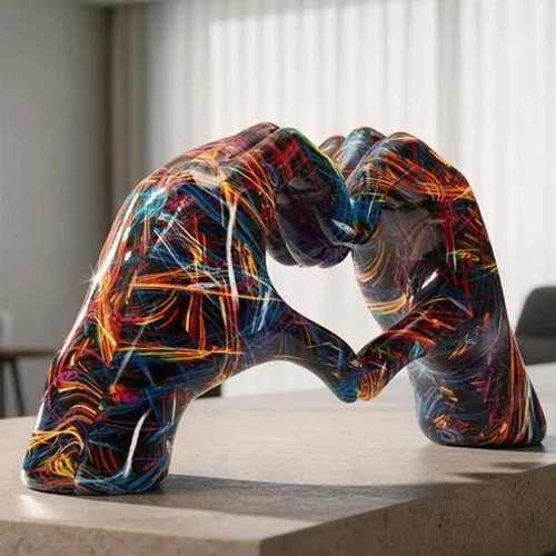 Interjero skulptūra Mauro Ferretti 0120480000, Įvairiaspalvė, 25 × 13,5 × 7,5 cm - Dekoracijos