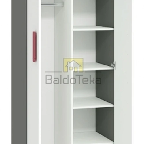 Stilinga spinta su šiuolaikiška spalvų kombinacija