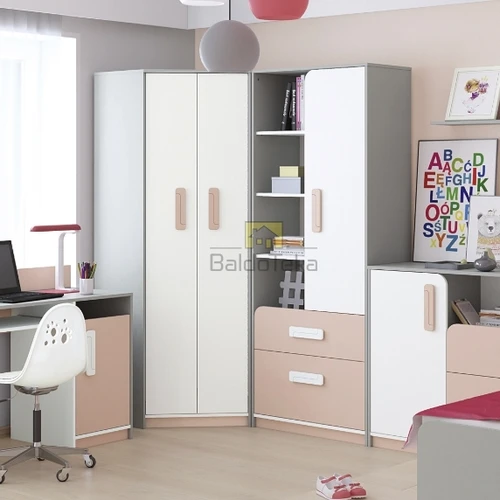 Šiuolaikiniai stalčiai – pilka platina, balta, rausva spalvos