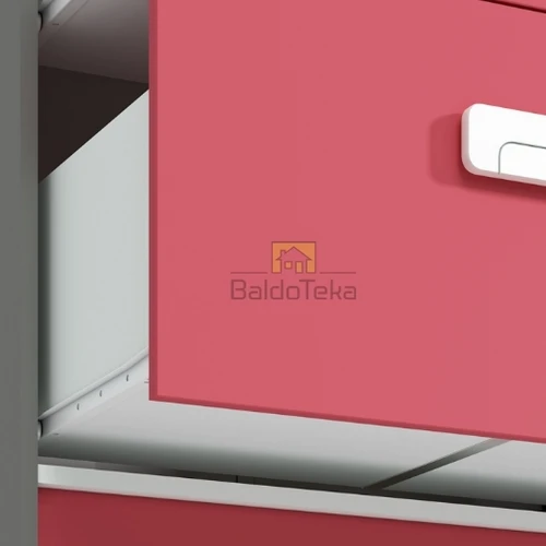 Kokybiški IQ baldai – pilka platina, balta, rausva