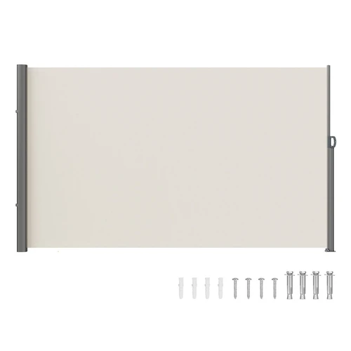 Ištraukiama šoninė markizė VEVOR H038, Smėlio, 180 × 300 cm
