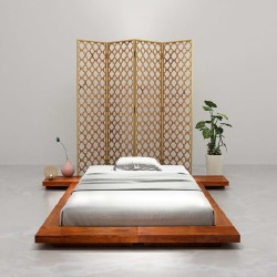 Japoniško stiliaus lovos rėmas (100x200cm) - Lovos