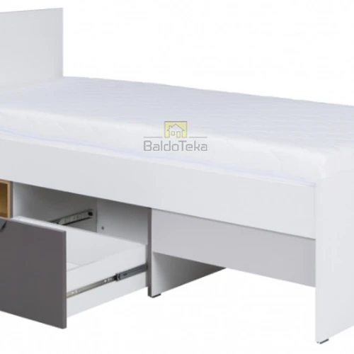 Moderni lova 95x204 cm, tinka 90x200 čiužinys