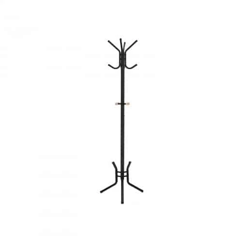 Juodo metalo skrybėlių stovas 176 cm