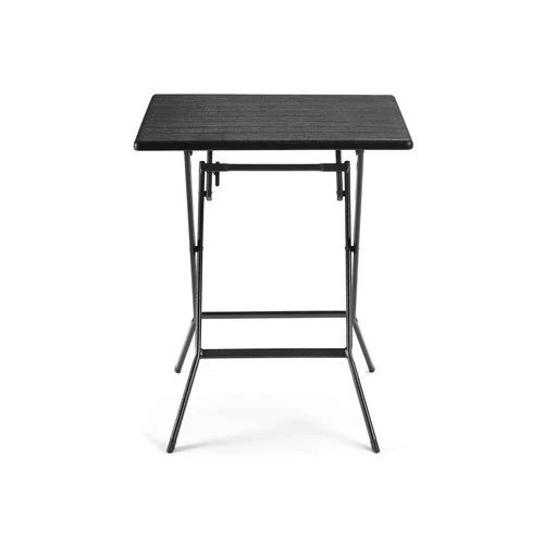 Atsparus oro sąlygoms lauko stalas su geležinėmis kojomis