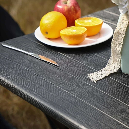 SONGMICS lauko stalas su apsauginiu skląsčiu ir stabiliomis kojomis