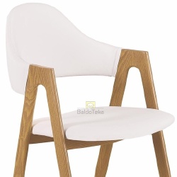 K247 (balta) hl kėdė - Kėdės