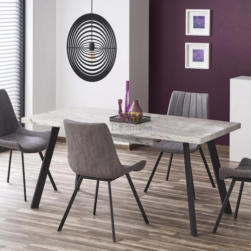 Tvirtas plieninis stalelis su milteliniais dažais