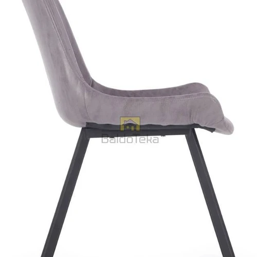 Šiuolaikiška pilka stalelė su ekologiška danga