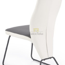 K300 (balta-pilka) hl kėdė - Kėdės