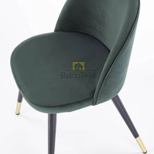 Stilingas metalinis fotelis su gobelenu