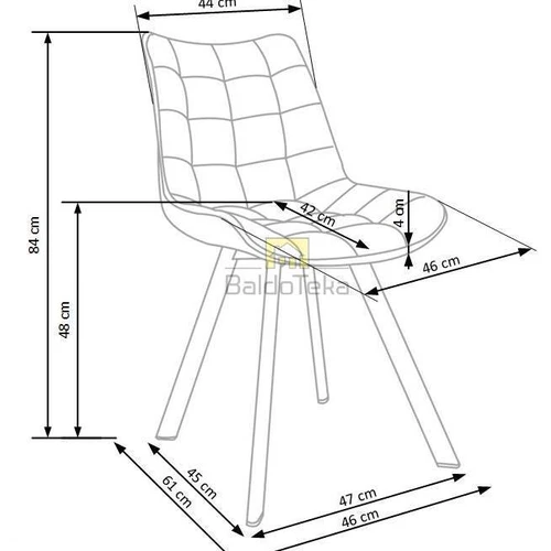 Modernus tamsiai žalias/juodas gobeleno fotelis su metalo karkasu