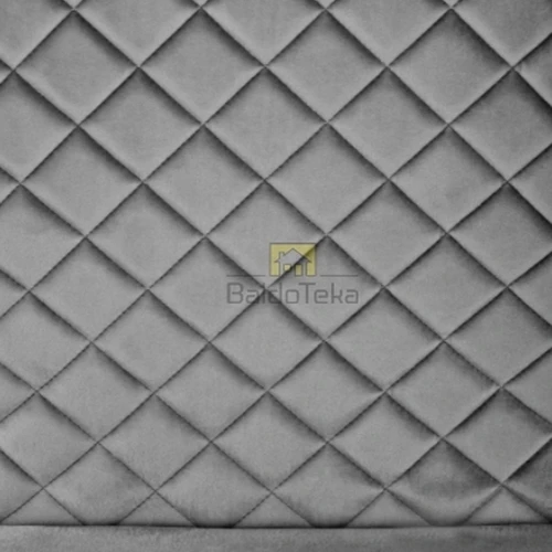 Ergonominė pilka kėdė su patogiu veliūriniu sėdynės audiniu