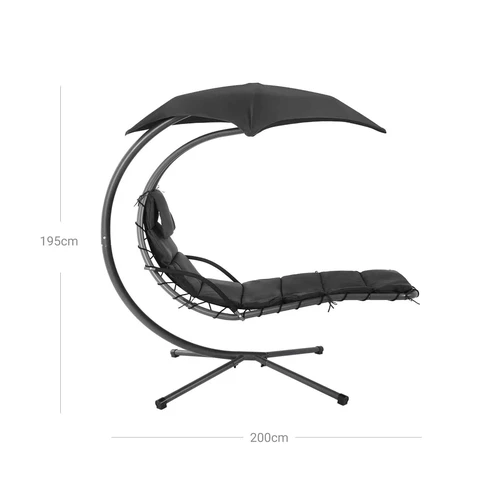 Pakabinamas gultas su PP plastiko užpildu