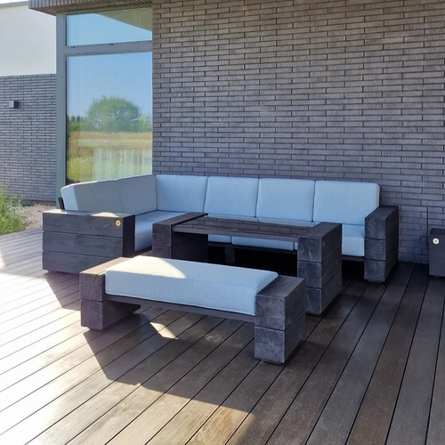 Penkiavietė Timber kampinė sofa