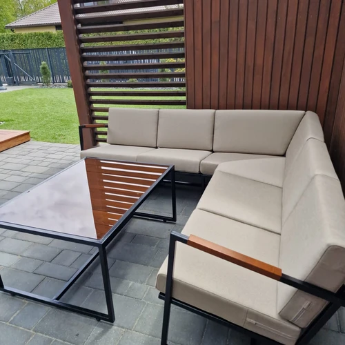Transformuojama kampinė lauko sofa MODERN