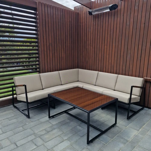 Kampinė lauko sofa 2x2 ¦ MODERN