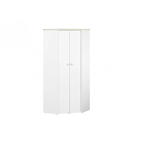 Kampinė spinta CESAR CS03 80 balta