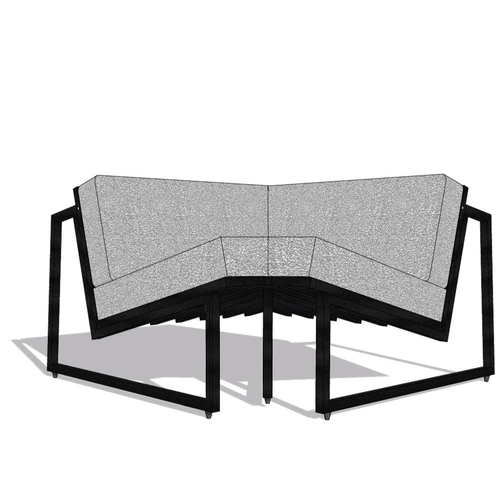 Kampinis lauko modulis ¦ MODERN - Foteliai, sofos