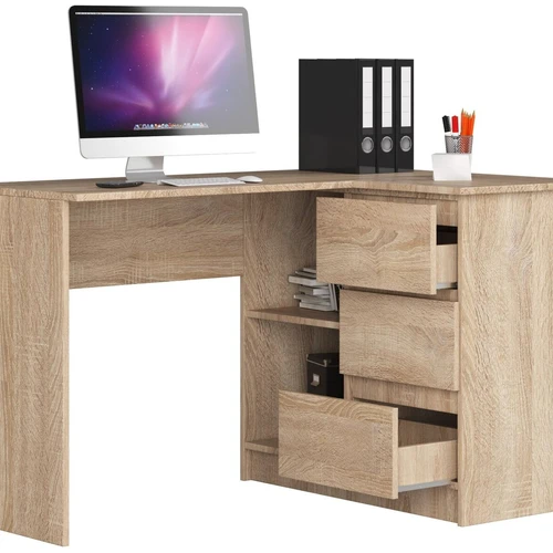 Ergonominis B16 stalas su daug vietos ir atsparia plokšte