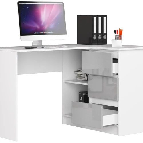 Kokybiškas 77 cm aukščio rašomasis stalas su akrilo fasadais