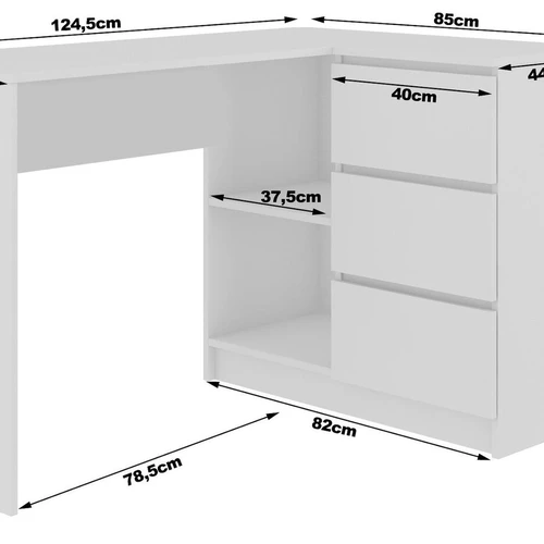 Efektyvus biuro stalas mažai erdvei