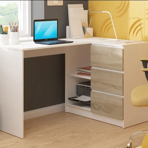 Idealus kampinis stalas darbui ir mokymuisi