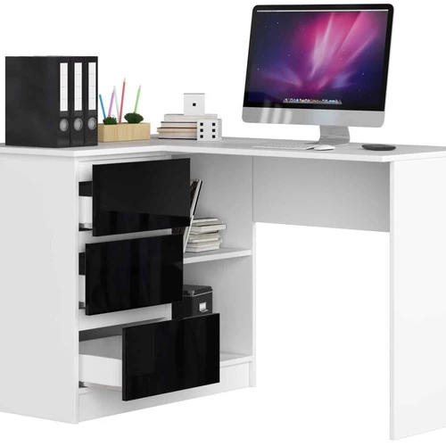 Ergonominis B16 stalas biurui ar namų biurui