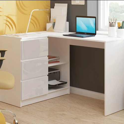 Kampinis stalas B16 – tinka paauglio kambariui ar biurui