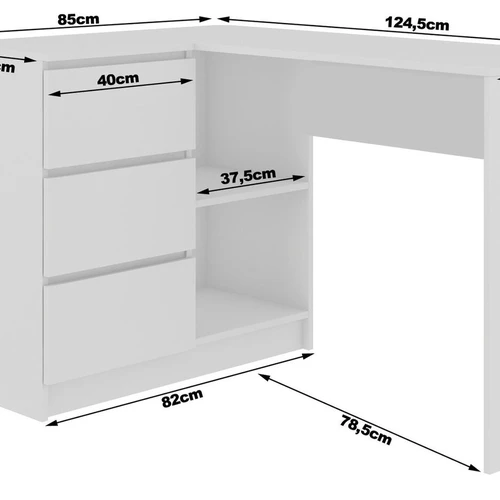 Kampinis stalas su atsparia plokšte – puikus sprendimas paaugliams