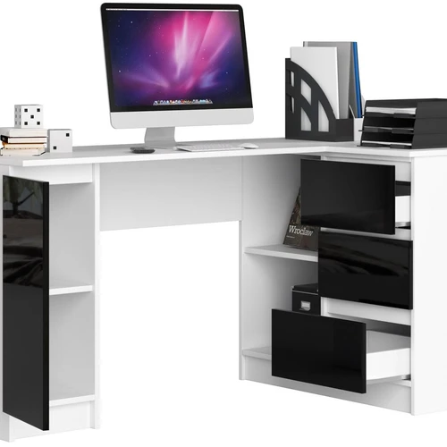 Modernus rašomasis stalas su ABS briaunomis ir atsparia danga