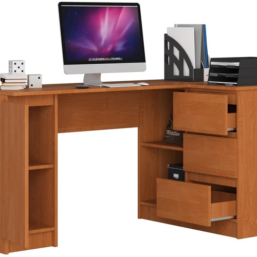 Modernus biuro stalas iš laminuotos plokštės