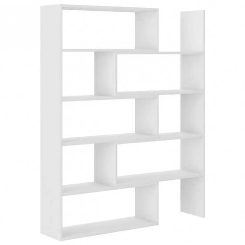 KAROL 1 knygų spinta balta