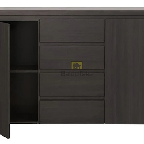 Moderni spinta su LMDP dangteliu, tamsus ąžuolas