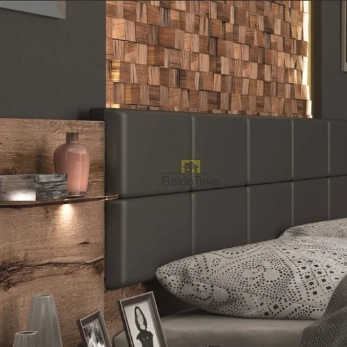 160x200 cm lova be grotelių ir patalynės dėžės