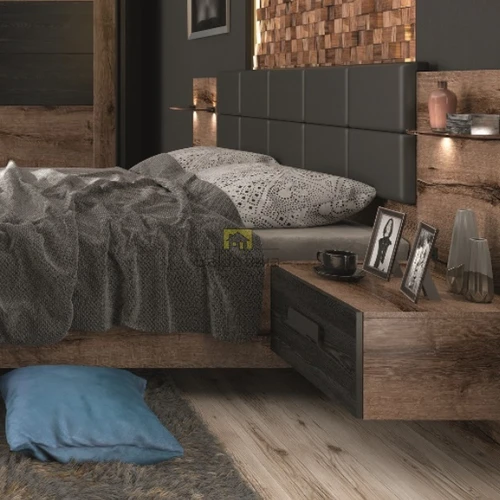 Stilinga lova ąžuolo monastery/juodojo ąžuolo spalva