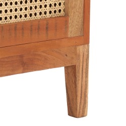 Kavos staliukas, 100x50x40cm, perdirbtos medienos masyvas - Žurnaliniai (kavos) staliukai