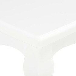 Kavos staliukas (110x60x40cm, baltas, pušies masyv.) - Žurnaliniai (kavos) staliukai