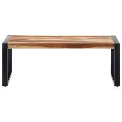 Kavos staliukas, 110x60x40cm, rausv. dalb. medienos masyvas - Žurnaliniai (kavos) staliukai