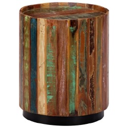 Kavos staliukas, 38x45 cm, perdirbtos medienos masyvas - Žurnaliniai (kavos) staliukai
