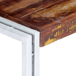 Kavos staliukas, 60x60x35cm, perdirbtos medienos masyvas - Žurnaliniai (kavos) staliukai